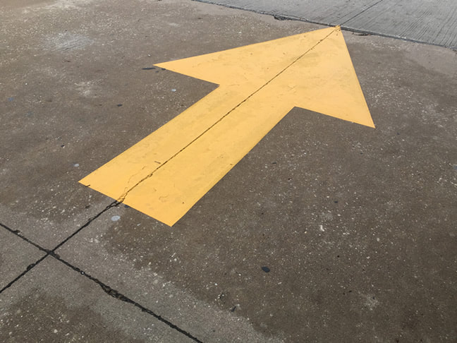 Directional Arrow Painting Dallas, TX